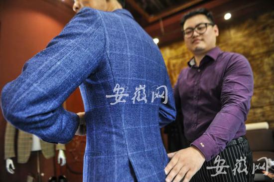 合肥年轻人的轻奢诱惑:慢慢接受私人定制西服