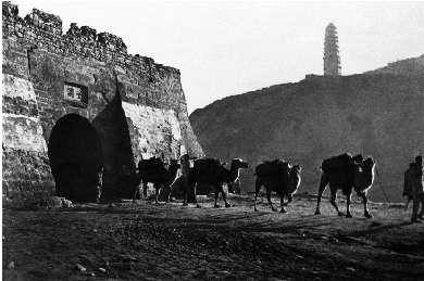 驼铃叮咚（摄影） 21.5×29.5厘米 1938年 吴印咸