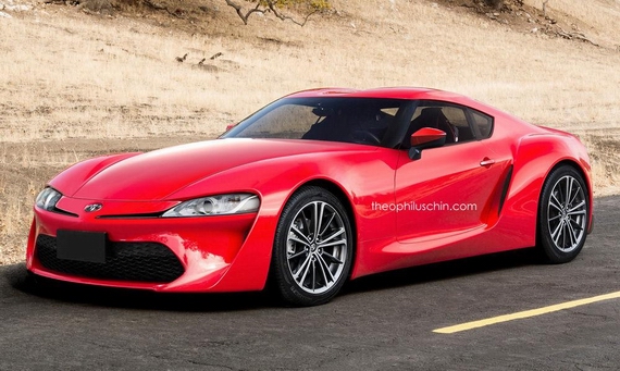 Next generation Toyota Supra render