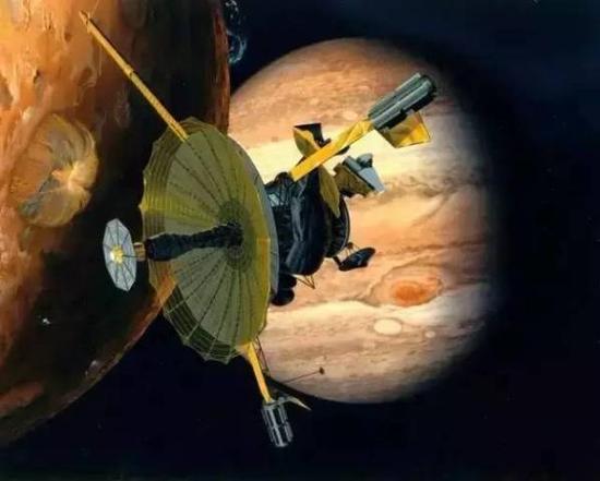 伽利略木星探测器。它也是休斯飞机公司造的