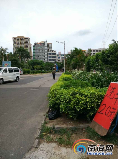 案发现场。(南海网记者高鹏摄)