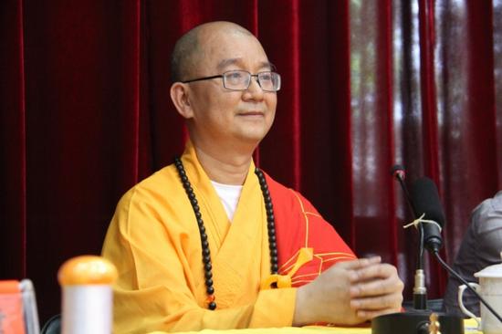 学诚法师(图：法门寺)