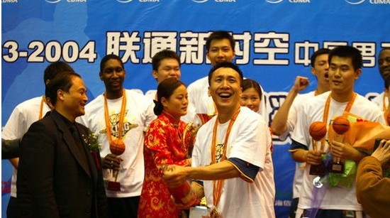 CBA20年第九季:广东首夺冠