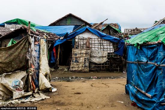 缅甸实兑罗兴亚难民营 世界受害最严重的少数