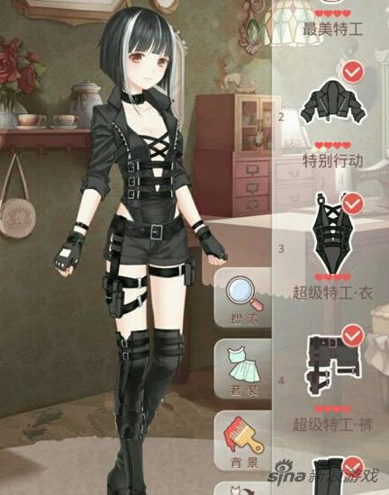 奇迹暖暖8-支1少女级再遇伊莎高分平民S搭配