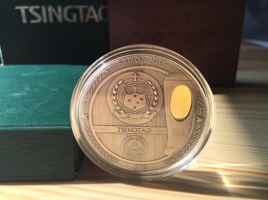 我爱青岛啤酒趣味吹瓶秀