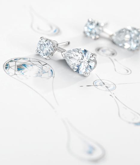 DE BEERS DROPS OF LIGHT系列手绘图