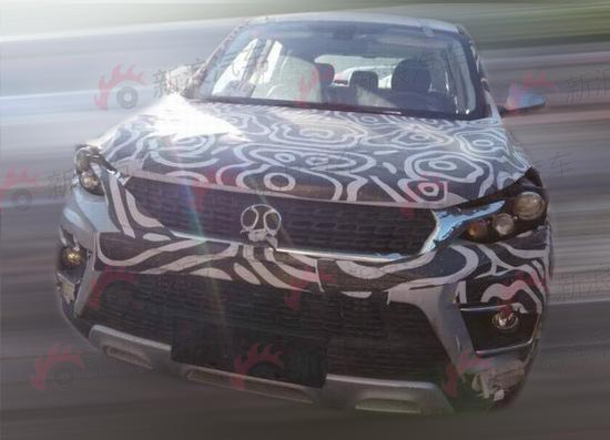 新北汽绅宝X35谍照曝光 瞄准长安CS35