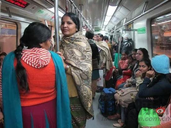 印度女性专用车厢