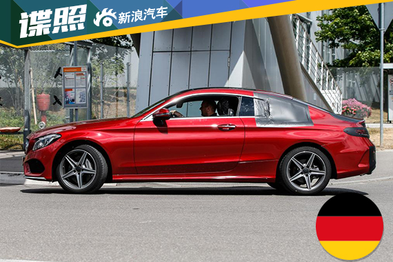 奔驰C级Coupe谍照再曝光 法兰克福首发