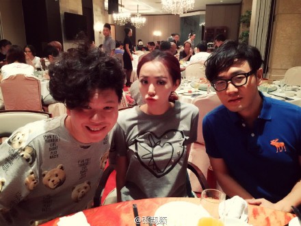 张靓颖回庆功宴