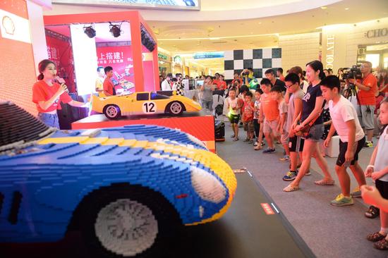 1:2全新壳牌定制乐高模型揭幕