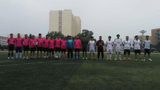 吉林省政企学足球联赛 省政府办公厅2-2新浪吉林