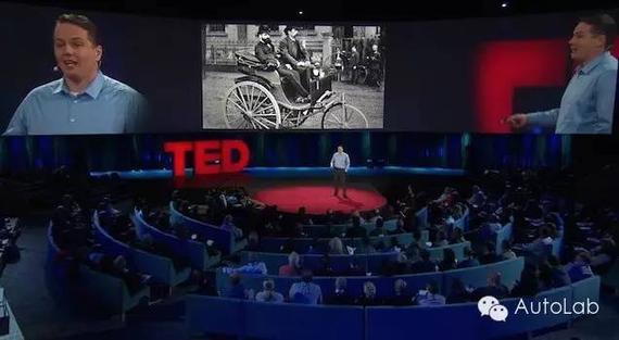 厄姆森在TED大会上谈无人驾驶，他认为人类是车上最不安全的部件