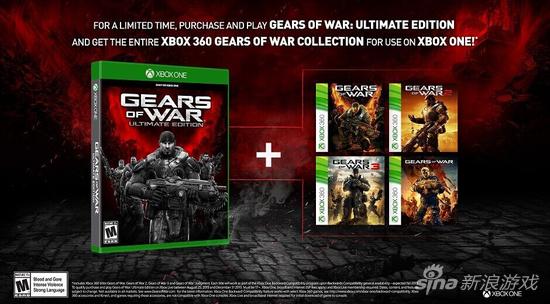 购买《战争机器：终极版》送全系列XboxOne兼容版