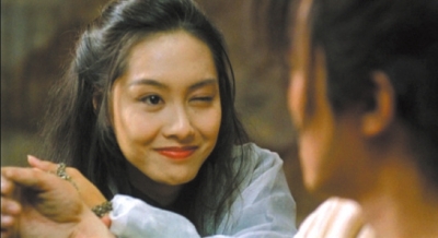 《大话西游》里，朱茵的“紫霞仙子”成为经典