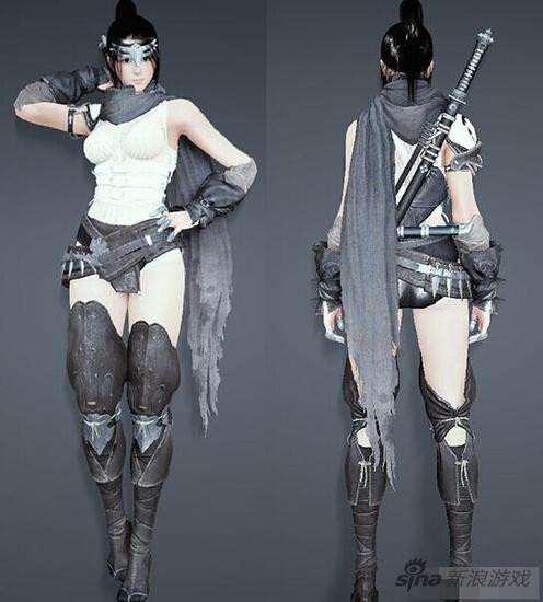 《黑色沙漠》新职业女忍者时装