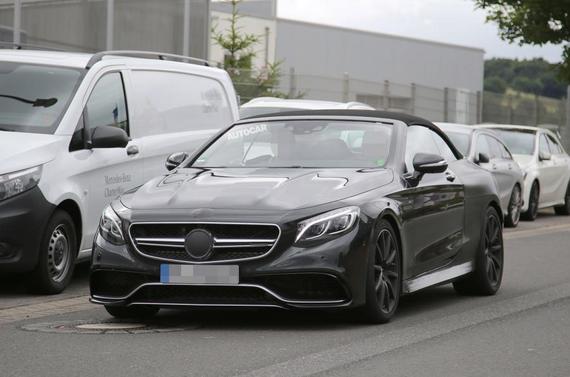 Mercedes-AMG S63 Cabriolet Spy 01