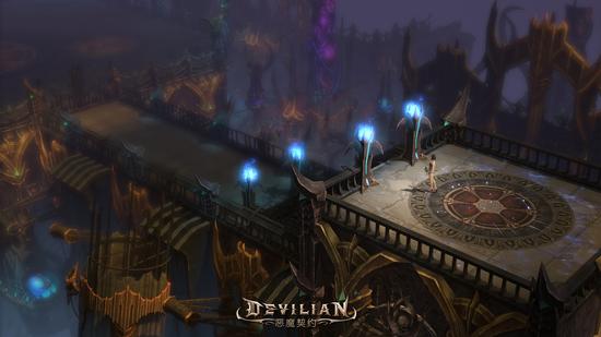 恶魔契约世界场景曝光 明日发号开启_网络游戏