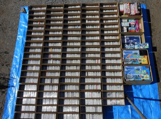 日本玩家拍卖初代PS平台3300款游戏