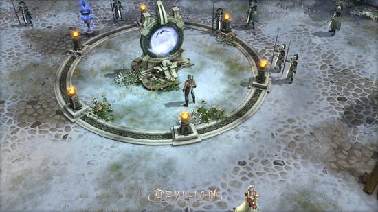 恶魔契约世界场景曝光 明日发号开启_网络游戏