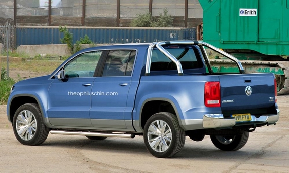 Volkswagen Amarok rendering 02