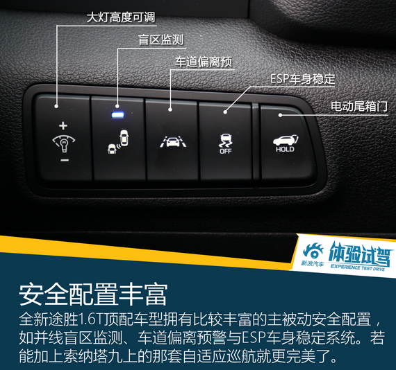 北京现代全新途胜内饰