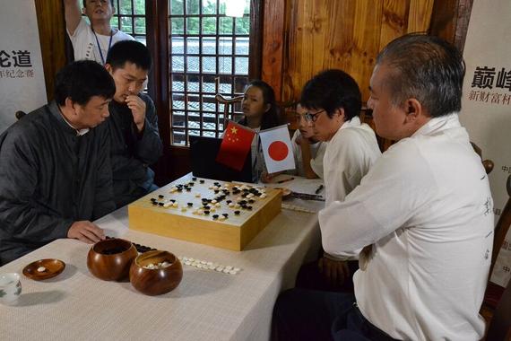 中日围棋擂台赛30周年纪念曾以队际赛模式重现中日对决