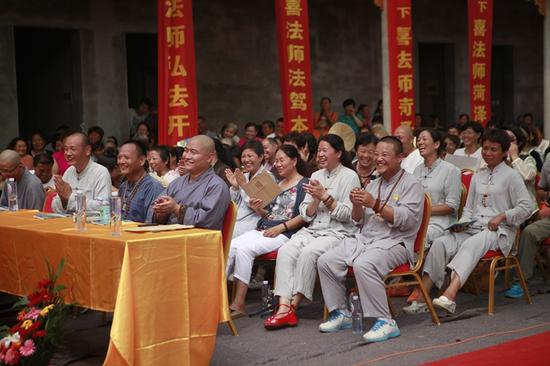 传喜法师主法心灵讲座及蒙山施食超荐法会