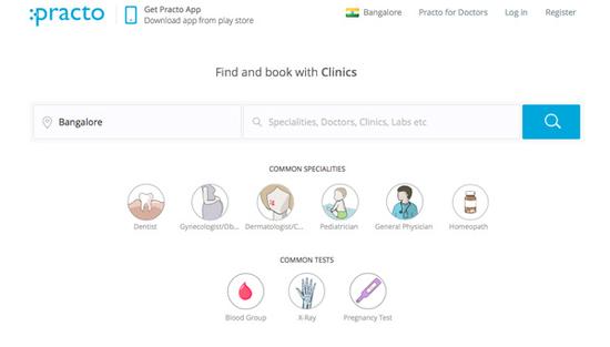 Practo：服务医疗行业的管理应用