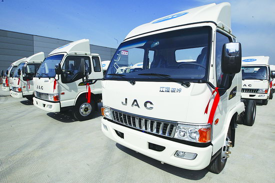 江淮汽车半年净利增31% 汽车销量增16.02%