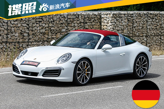 Porsche 911 Targa Facelift Spy