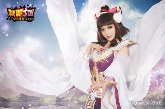 01-李纯硬霸三国试妆照