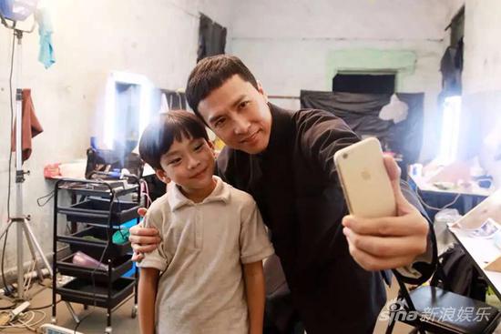 甄子丹新戏角色保密？片场见助理不见本人