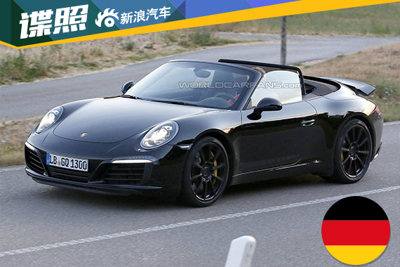 Porsche 911 Cabriolet Facelift Spy