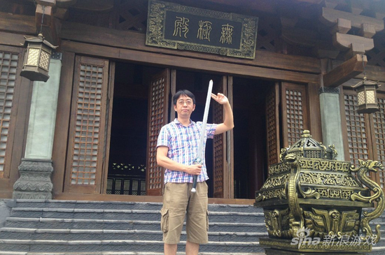 姚仙探班《云之凡》剧组 透露仙剑大电影信息