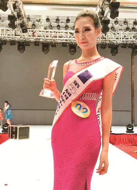 江大女生绽放美丽 夺国际小姐大赛湖北赛区亚