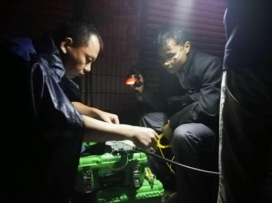 中国电信六安分公司奋力迎战苏迪罗保通讯