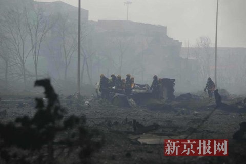 天津滨海爆炸致轻轨9号线受损 今日将停运(图