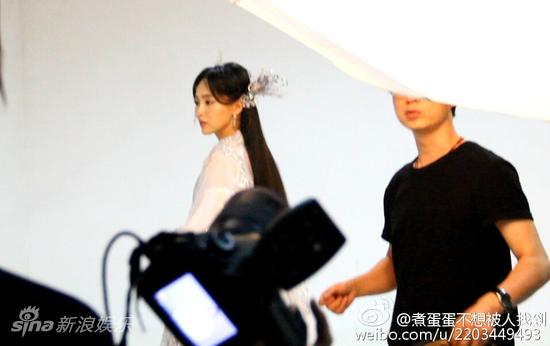 唐嫣拍摄《锦绣未央》定妆照