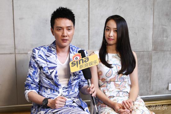 冯绍峰、宋茜接受新浪娱乐专访