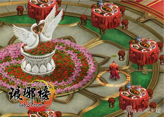 《琅琊榜》世纪婚礼演绎梦幻童话_网页游戏-产
