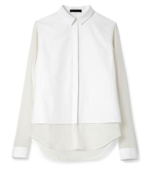 The Row Voile Blouse with Shirt