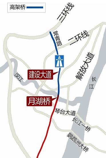 武汉汉江大道规划出炉 北起常青南至沌口(图)