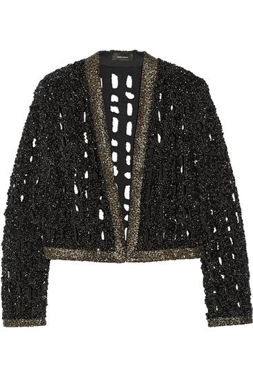 Isabel Marant Glowy embellished cotton jacket $1071