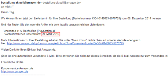 亚马逊页面疑似泄露《神秘海域4》发售日_电