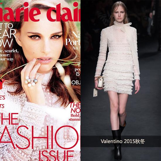 Natalie-Portman在英国版《Marie-Claire》中穿上了Valentino