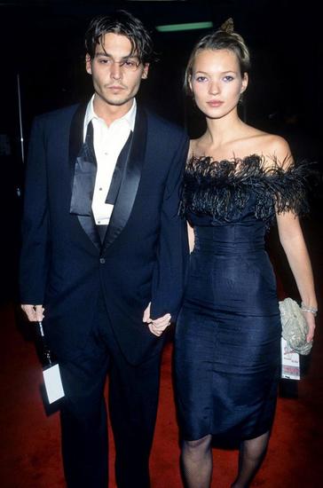 Kate Moss与Johnny Depp活动照3