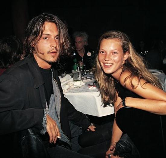 Kate Moss与Johnny Depp活动照5