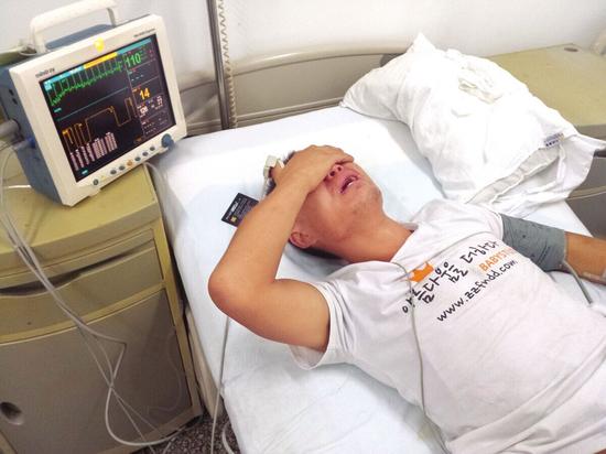 農民工討工錢醉倒街頭